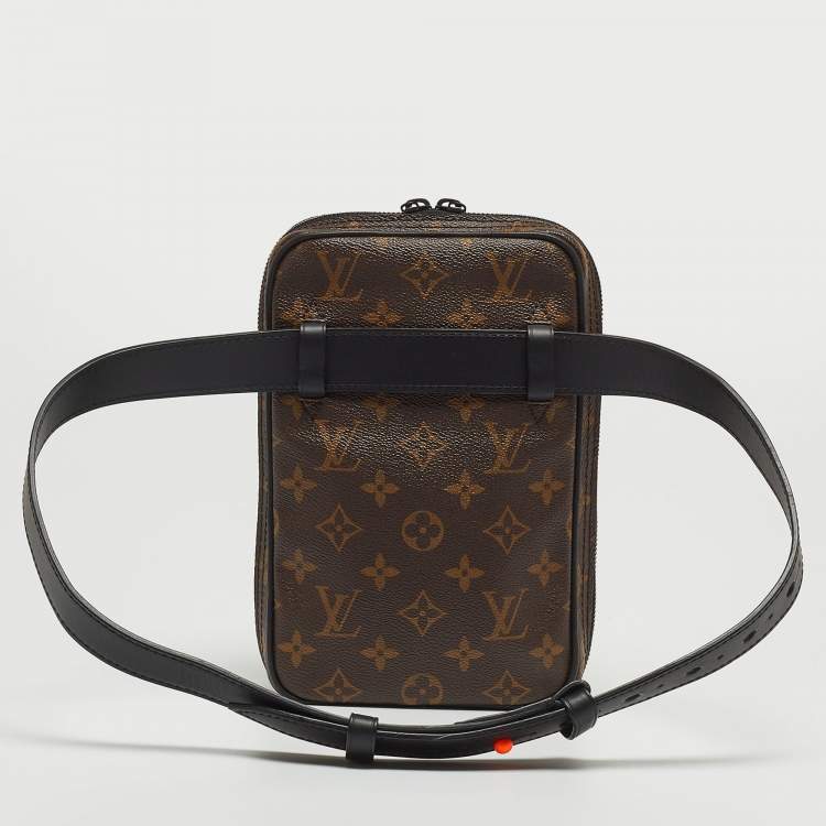 Pre Owned Louis Vuitton Brown Monogram Canvas Solar Ray Utility Waist Bag