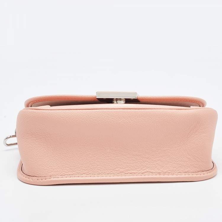 Pre Owned Louis Vuitton Rose Trianon Pink Epi Leather Buci Bag