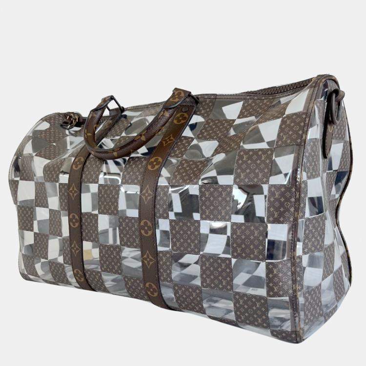 Pre Owned Louis Vuitton 'Monogram Chess' Keepall 50 Bag
