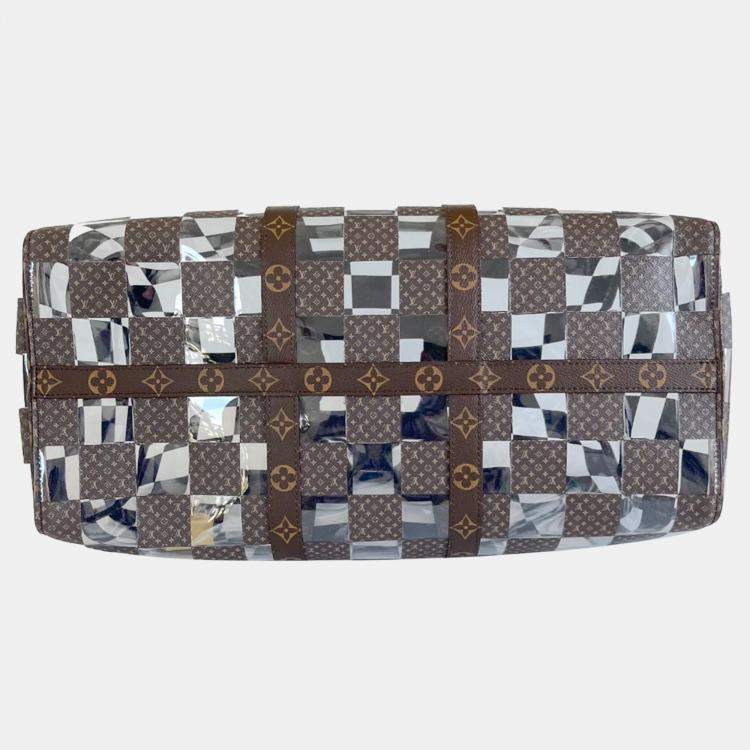 Pre Owned Louis Vuitton 'Monogram Chess' Keepall 50 Bag