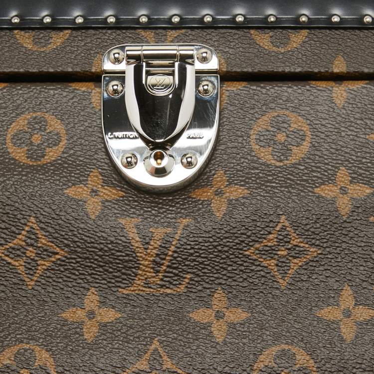 Pre Owned Louis Vuitton Black Monogram Canvas City Trunk PM Bag
