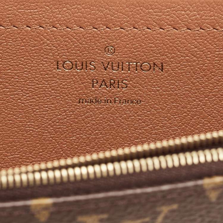 Pre Owned Louis Vuitton Caramel Monogram Canvas Marceau Bag