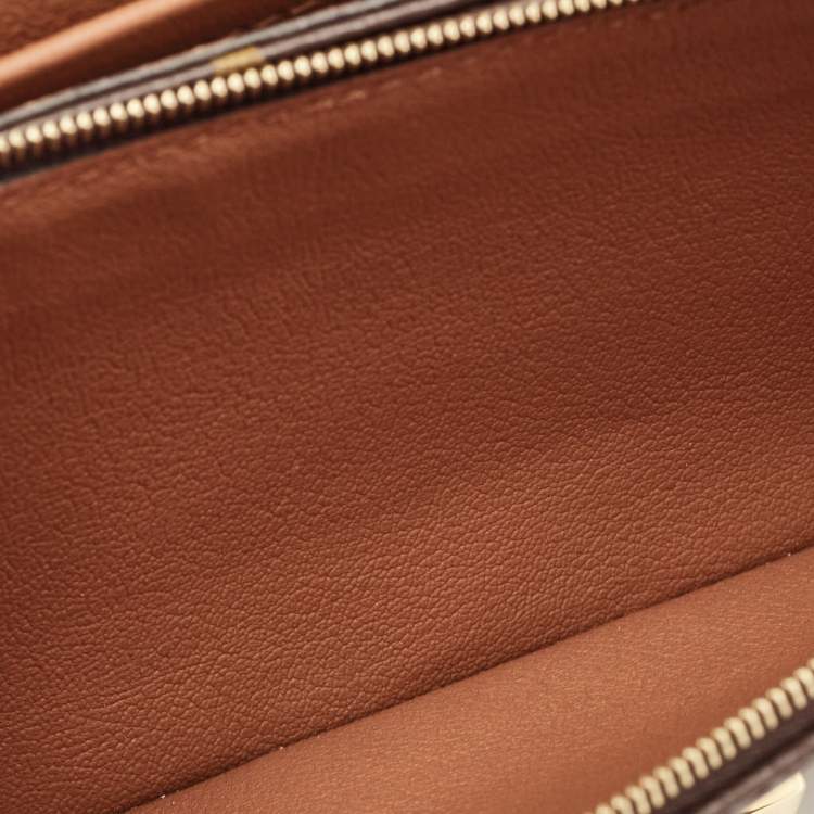 Pre Owned Louis Vuitton Caramel Monogram Canvas Marceau Bag