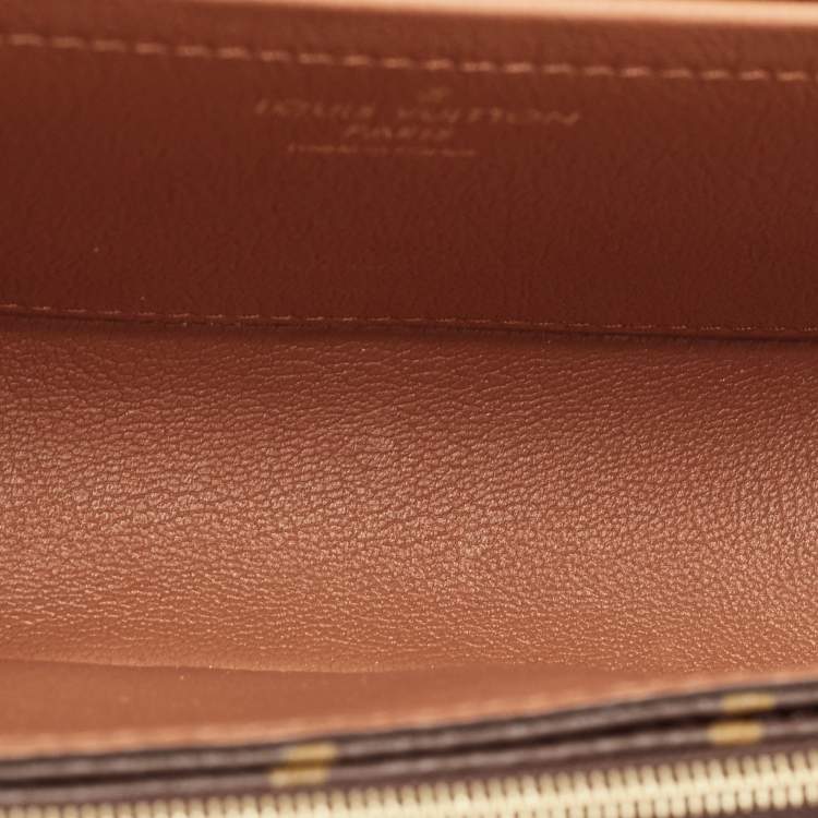 Pre Owned Louis Vuitton Caramel Monogram Canvas Marceau Bag