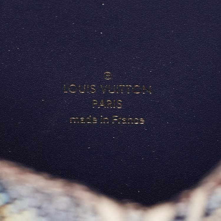 Pre Owned Louis Vuitton Blue Monogram Canvas Speedy Bandouliere 20 Bag