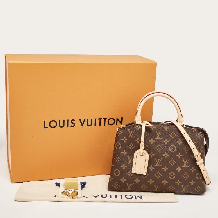 Pre Owned Louis Vuitton Monogram Canvas Petit Palais Bag
