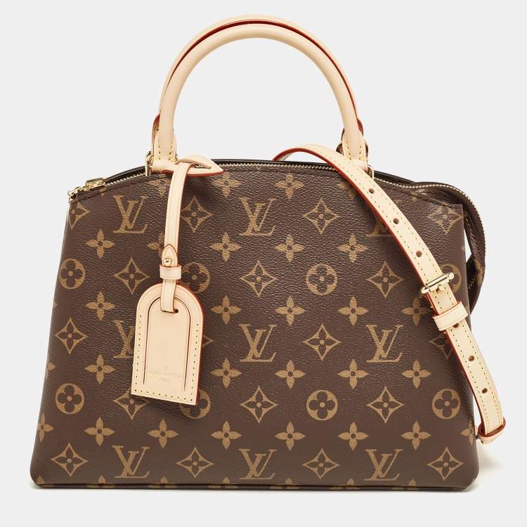 Pre Owned Louis Vuitton Monogram Canvas Petit Palais Bag