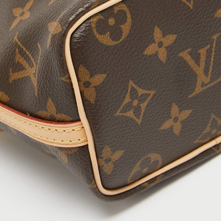 Pre Owned Louis Vuitton Monogram Canvas Nano Noe Bag
