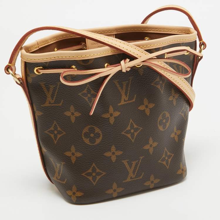 Pre Owned Louis Vuitton Monogram Canvas Nano Noe Bag