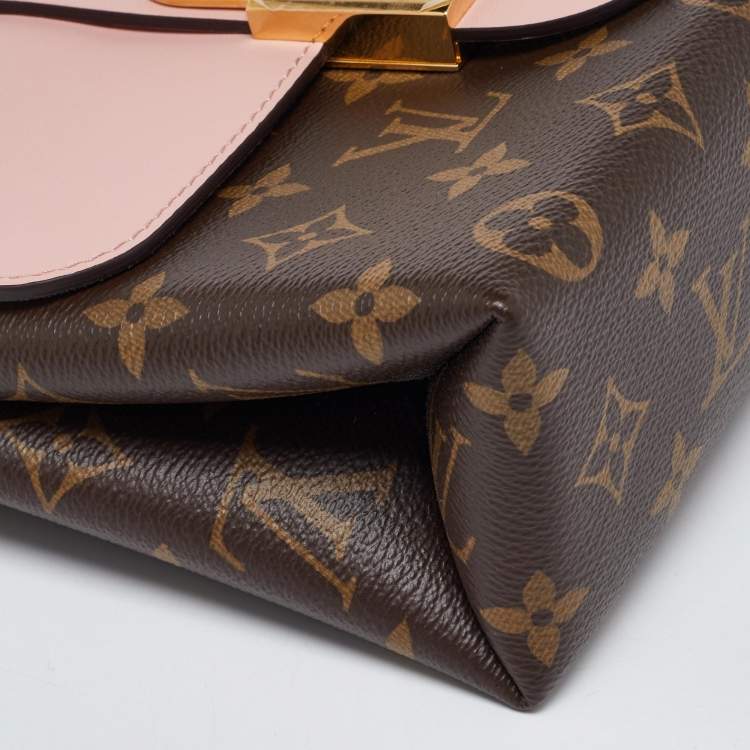 Pre Owned Louis Vuitton Rose Poudre Monogram Canvas Locky BB Bag