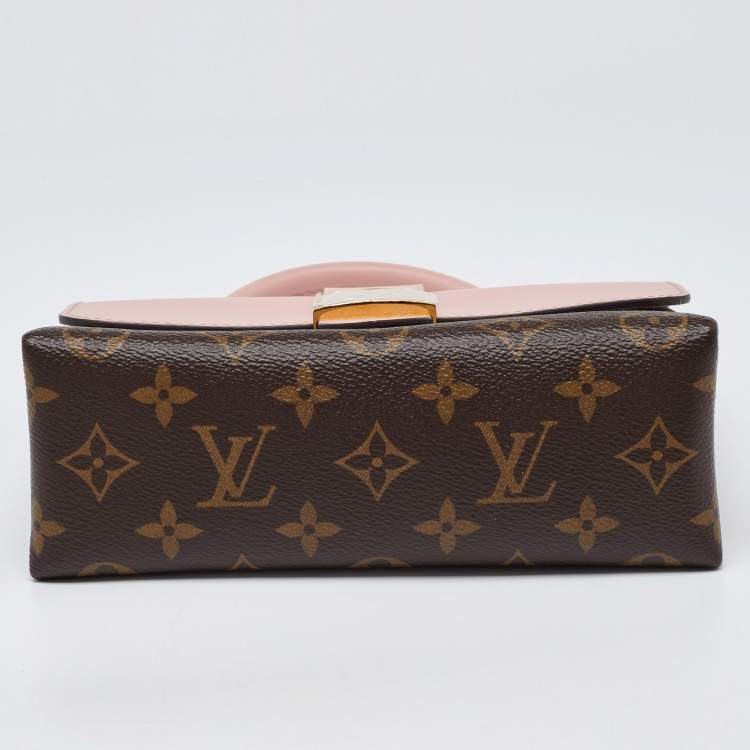 Pre Owned Louis Vuitton Rose Poudre Monogram Canvas Locky BB Bag