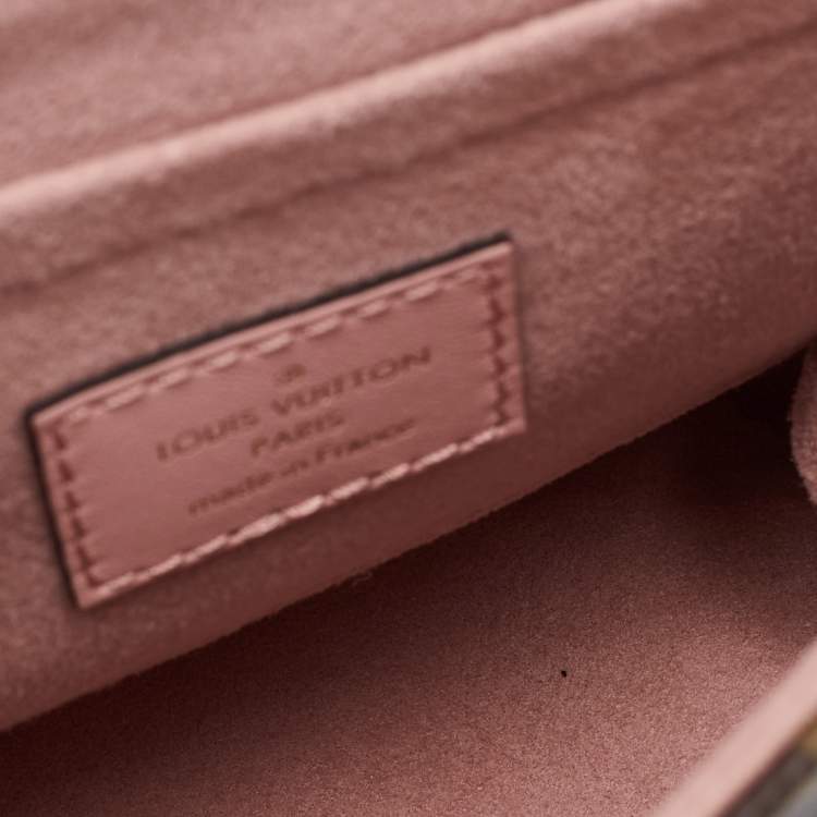 Pre Owned Louis Vuitton Rose Poudre Monogram Canvas Locky BB Bag