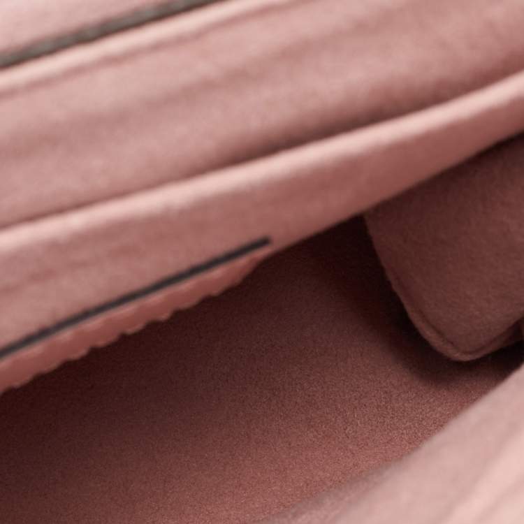 Pre Owned Louis Vuitton Rose Poudre Monogram Canvas Locky BB Bag