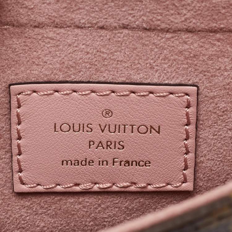 Pre Owned Louis Vuitton Rose Poudre Monogram Canvas Locky BB Bag