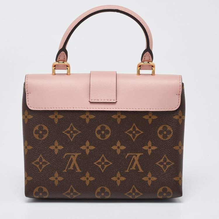 Pre Owned Louis Vuitton Rose Poudre Monogram Canvas Locky BB Bag