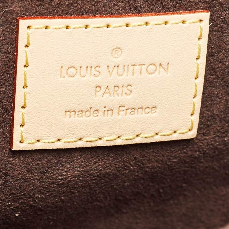 Pre Owned Louis Vuitton Monogram Canvas Pochette Metis Bag