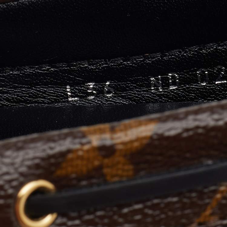 Pre Owned Louis Vuitton Brown Monogram Canvas Gloria Bow Slip On Loafers Size 36