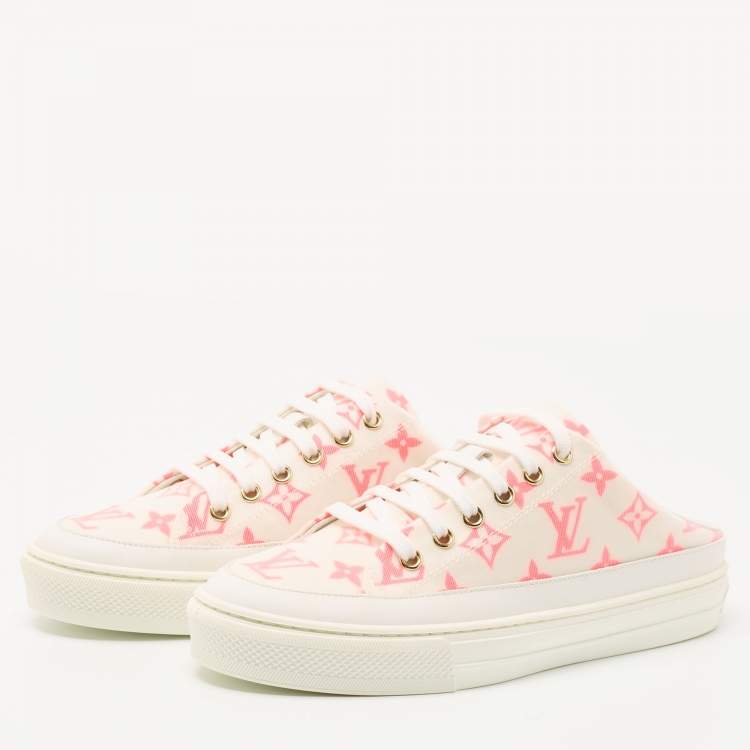 lv pink shoes