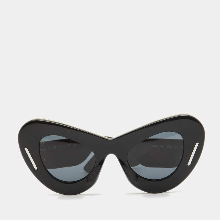 مملوكة مسبقًا Louis Vuitton Black/Yellow Z0835W Michelle Cat Eye Sunglasses