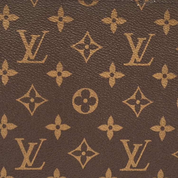 Pre Owned Louis Vuitton Monogram Canvas Desk Agenda Cover 