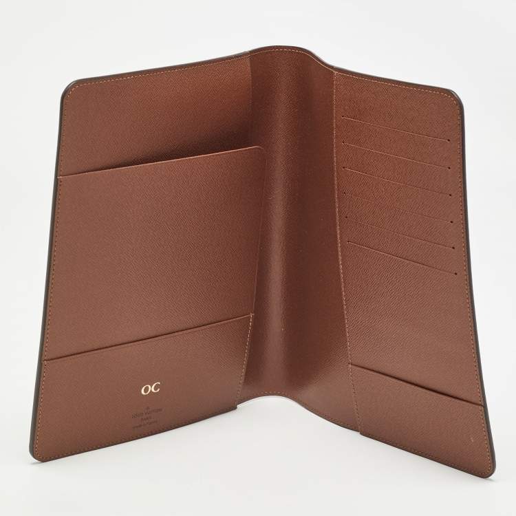 Pre Owned Louis Vuitton Monogram Canvas Desk Agenda Cover 