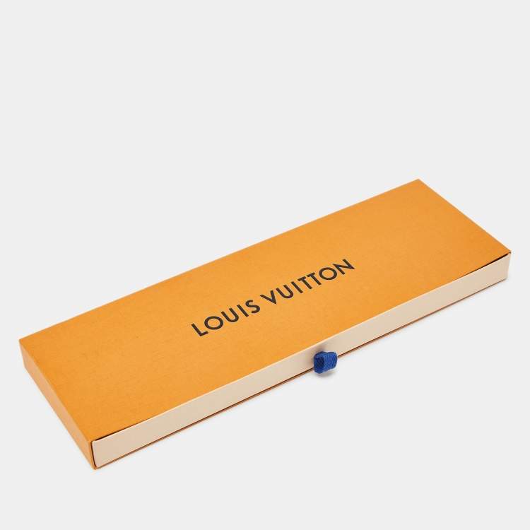 Pre Owned Louis Vuitton White Since 1854 Monogram Silk Bandeau