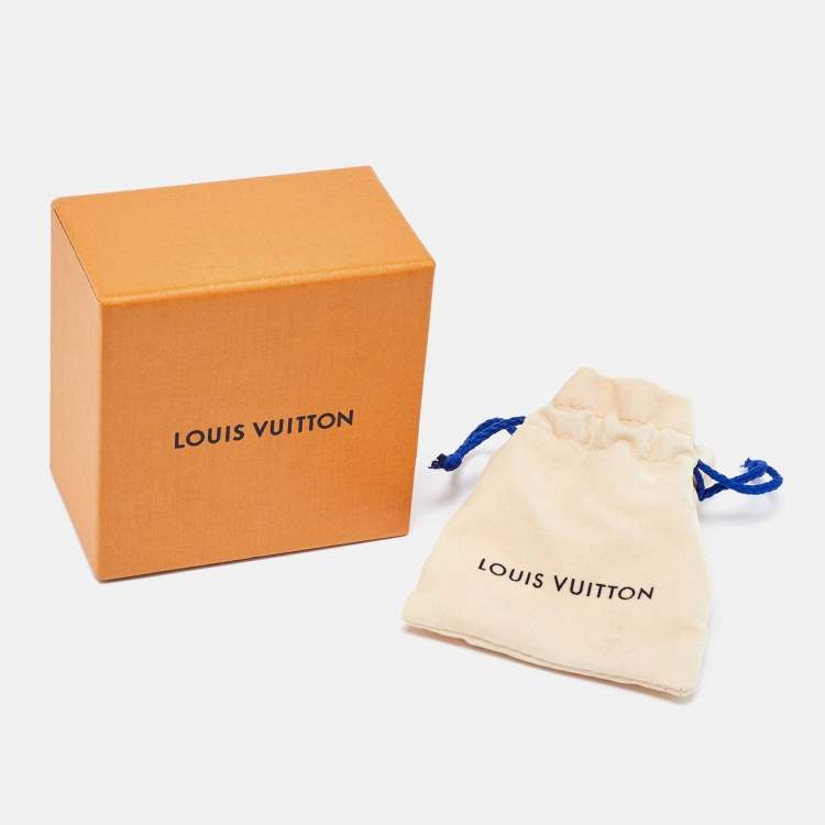 Pre Owned Louis Vuitton Space Stainless Steel Cord Bracelet