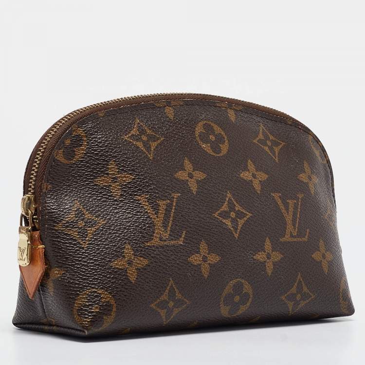 Pre Owned Louis Vuitton Monogram Canvas Cosmetic Pouch