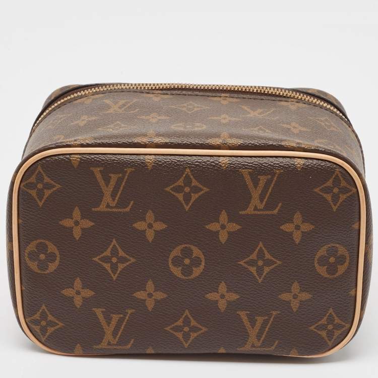 Pre Owned Louis Vuitton Monogram Canvas Nice Mini Vanity Case