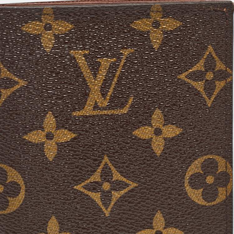 Pre Owned Louis Vuitton Monogram Canvas Passport Cover