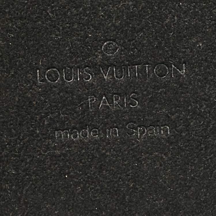 Pre Owned Louis Vuitton Monogram Eclipse Canvas and Leather iPhone 11Pro Bumper Case