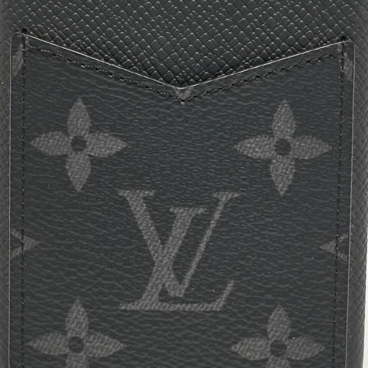 Pre Owned Louis Vuitton Monogram Eclipse Canvas and Leather iPhone 11Pro Bumper Case
