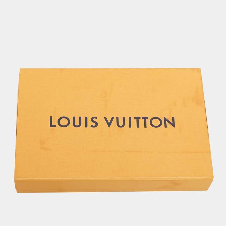 Pre Owned Louis Vuitton Pink Blurrygram Monogram Wool Blend Scarf 
