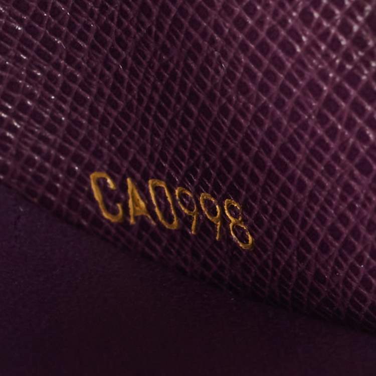 Pre Owned Louis Vuitton Tassil Yellow Epi Leather 6 Key Holder