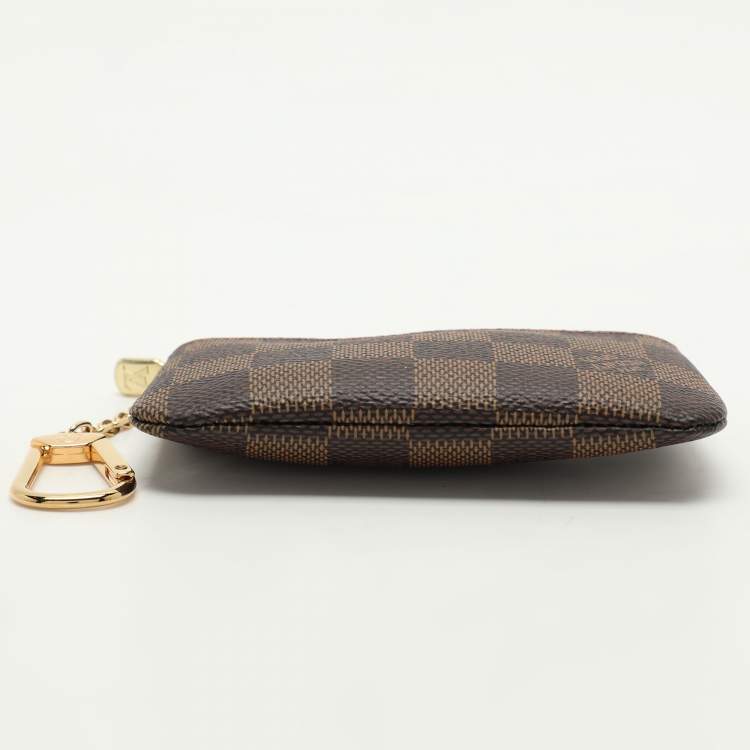 Pre Owned Louis Vuitton Damier Ebene Canvas Key Pouch
