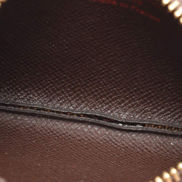 Pre Owned Louis Vuitton Damier Ebene Canvas Key Pouch