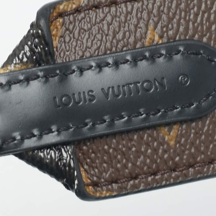 Pre Owned Louis Vuitton Monogram Animal Canvas Bandouliere Shoulder Strap