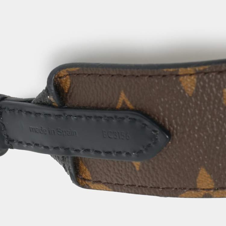 Pre Owned Louis Vuitton Monogram Animal Canvas Bandouliere Shoulder Strap