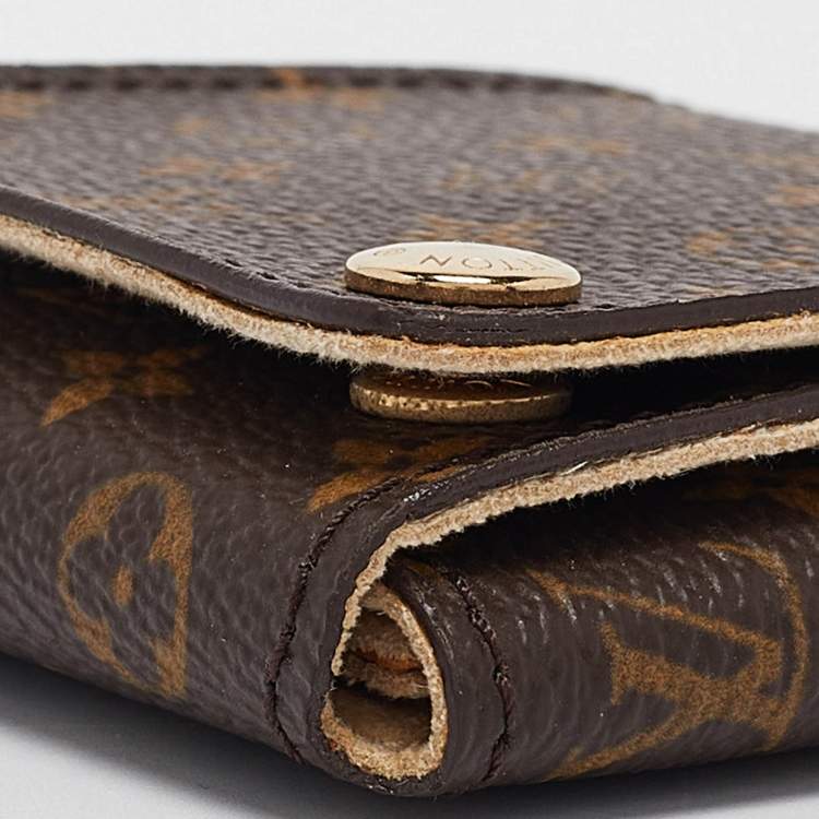 Pre Owned Louis Vuitton Monogram Canvas Folding Jewelry Case PM