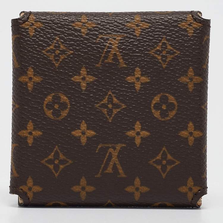 Pre Owned Louis Vuitton Monogram Canvas Folding Jewelry Case PM