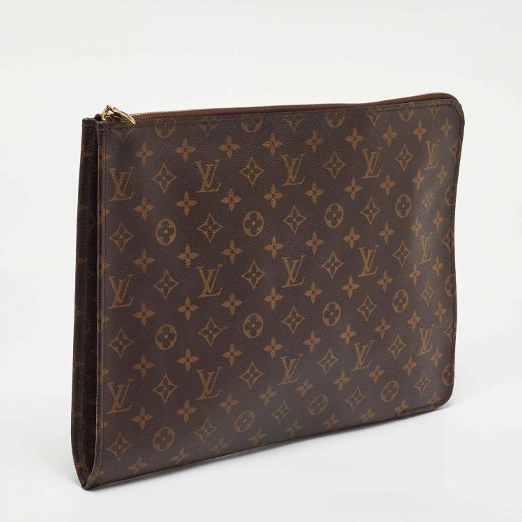 Pre Owned Louis Vuitton Monogram Canvas Poche Documents Portfolio Case