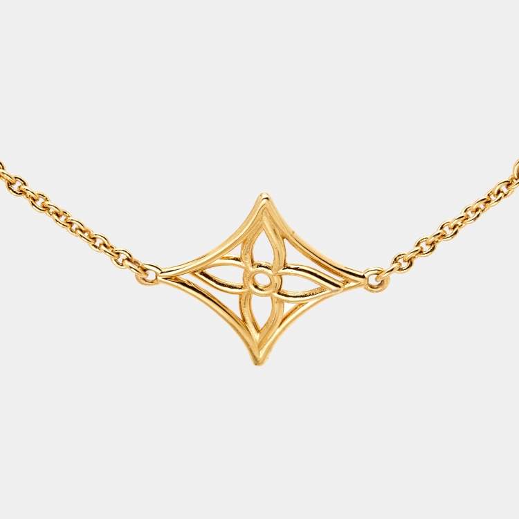 Pre Owned Louis Vuitton Gold Tone Bracelet
