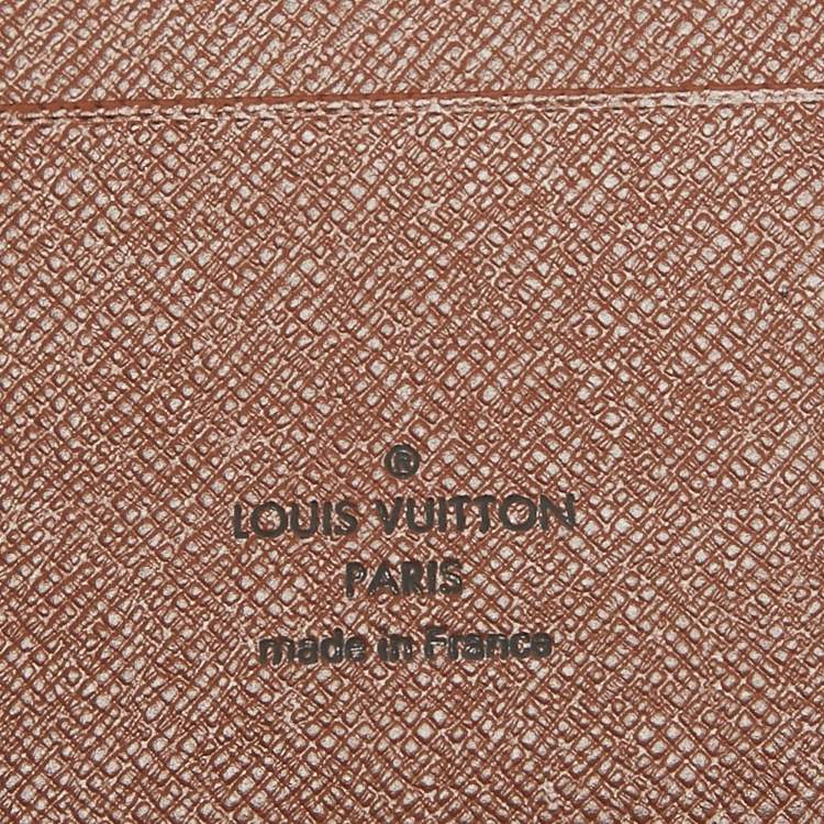 Pre Owned Louis Vuitton Monogram Canvas Large Ring Agenda Cover