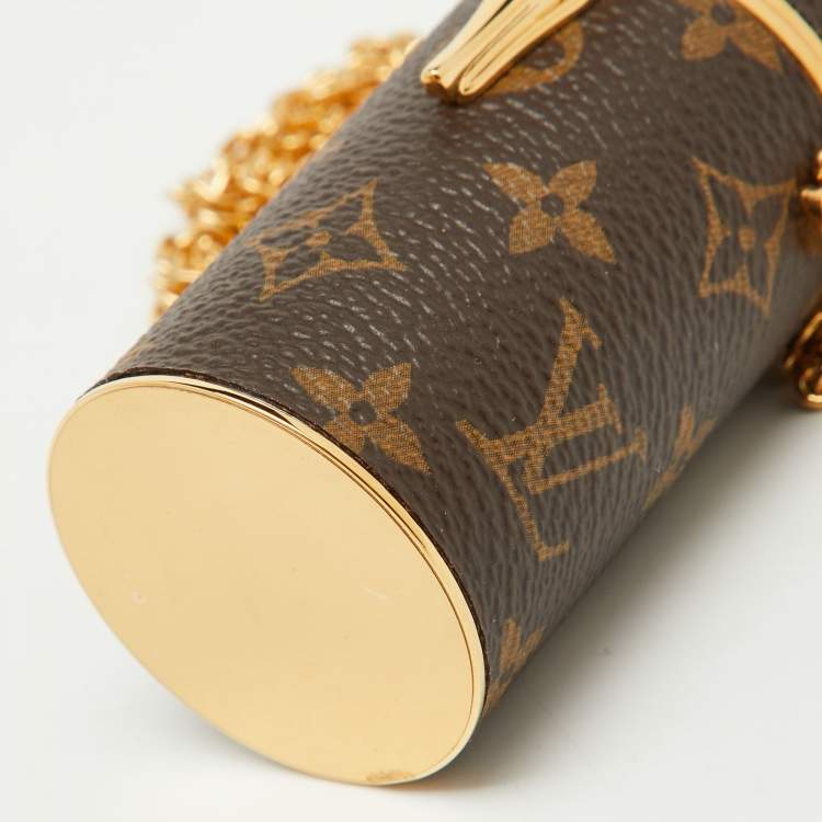 Pre Owned Louis Vuitton Monogram Canvas Lipstick Case
