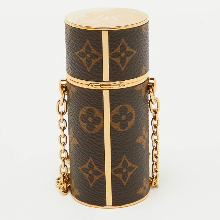 Pre Owned Louis Vuitton Monogram Canvas Lipstick Case