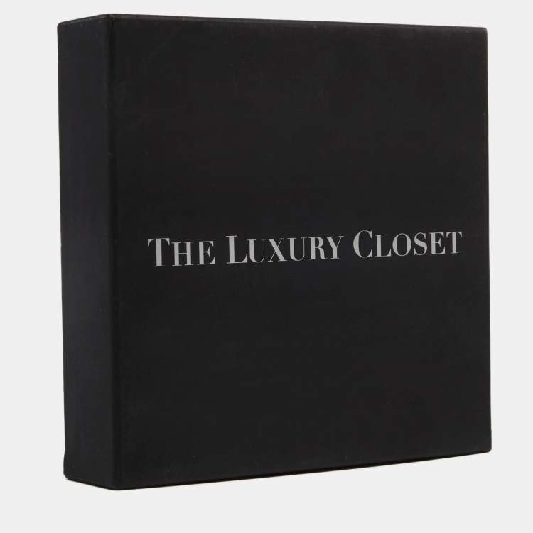 Pre Owned Louis Vuitton Fleur d'Epi Silver Tone Bag Charm Tri-Color Key Chain