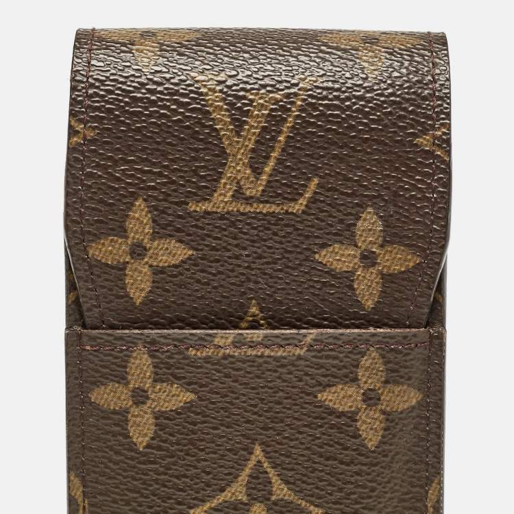 Pre Owned Louis Vuitton Monogram Canvas Cigarette Case
