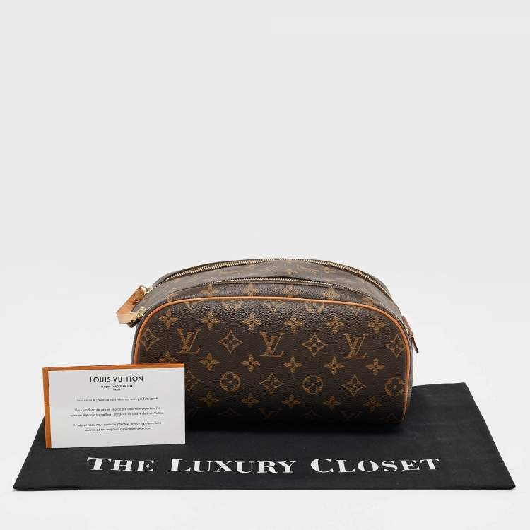Pre Owned Louis Vuitton Monogram Canvas King Size Toiletry Bag