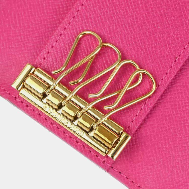 Pre Owned Louis Vuitton Monogram Multicolor 4 Key Case