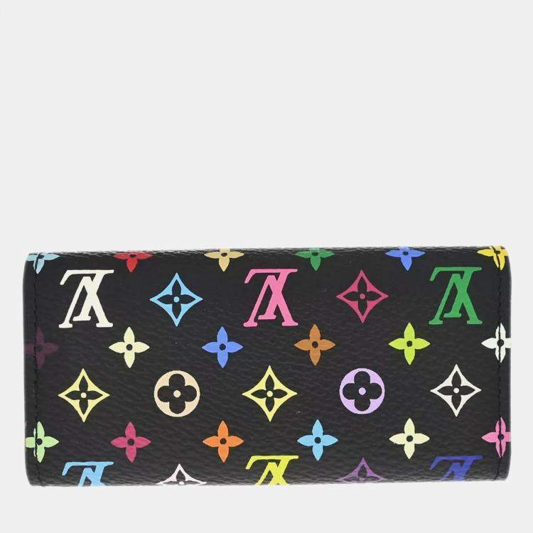Pre Owned Louis Vuitton Monogram Multicolor 4 Key Case